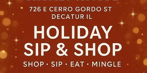 Holiday Sip Shop & Mingle
