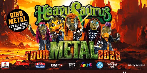 HeavySaurus Metal Tour 2026 in L\u00f6bau