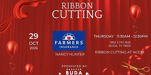 Nancy Hunter Farmer's Insurance Ribbon Cutting