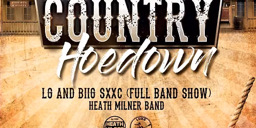 COUNTRY HOEDOWN - Luke & Josh Geiger + Heath Milner Band