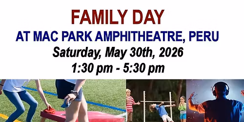 Family Day at Mac Park Amphitheatre - by VOICE of Peru Parents