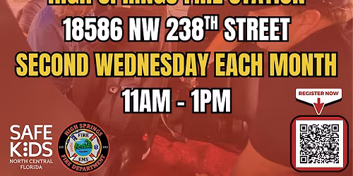 High Springs - Station 29 Car Seat Check Up Appt - Feb 11, 2026