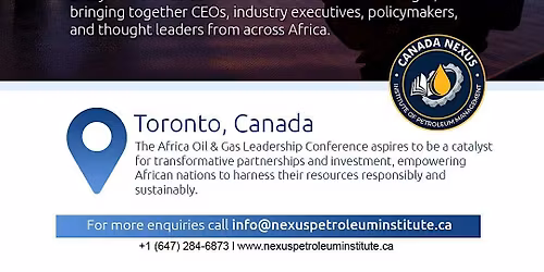 Africa Oil and Gas Leadership Conference 2026
