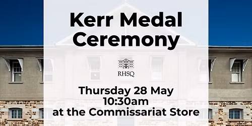 2026 Kerr Medal Ceremony