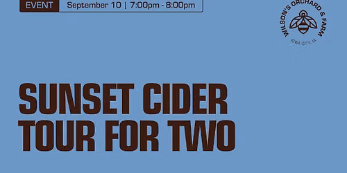 Sunset Cider Tour For Two