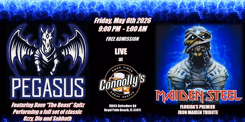 Pegasus & Maiden Steel at Connolly's