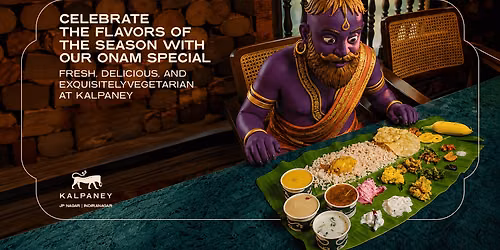 Onam Sadhya at Kalpaney, JP Nagar