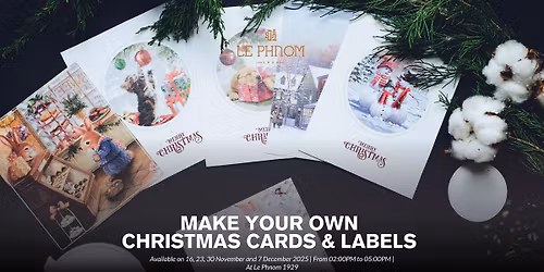 MAKE YOUR OWN CHRISTMAS CARDS & LABELS