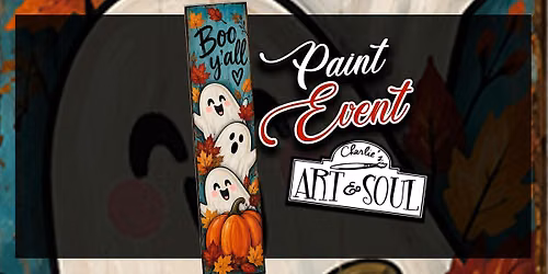 Boo Leaner, Paint & Good Times Painting Event at Antietam Brewery