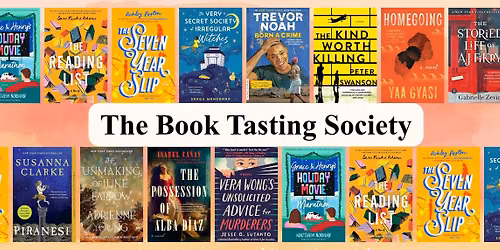 June ~ The Book Tasting Society