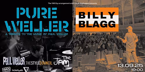 Pure Weller & Billy Blagg at The 1865!