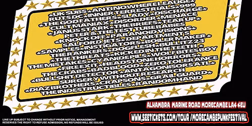 Morecambe Punk Festival 2026