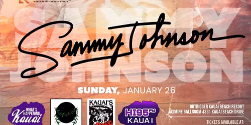 Sammy Johnson at Golden State Theatre