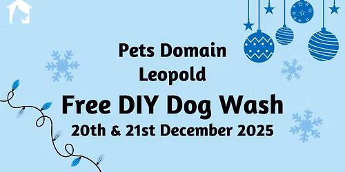 FREE DIY Dog Wash Weekend