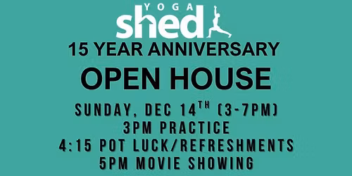 15 Year Anniversary Practice & Movie Showing