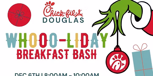WHOOO-LIDAY BREAKFAST BASH