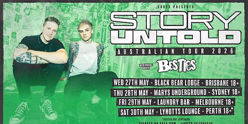 Story Untold (FR\/CA) - Melbourne 18+ 