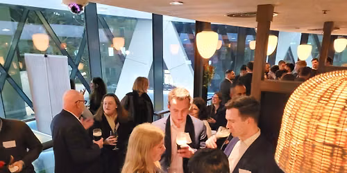 London Crypto + FinTech Industry August City Networking At The Gherkin