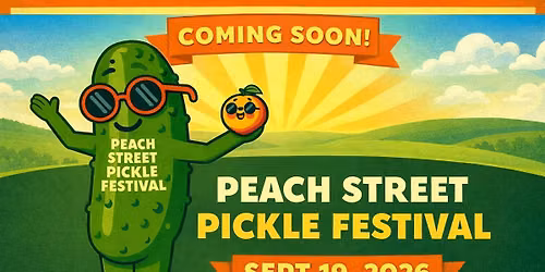 Peach street pickle festival