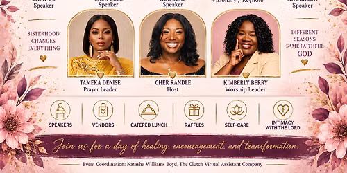 2027 Women\u2019s Conference- KEEPING IT ALL TOGETHER -Becoming Who God Called Me to Be