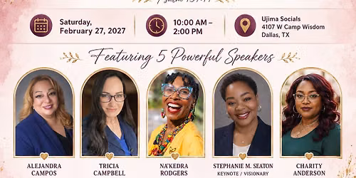 2027 Women\u2019s Conference- KEEPING IT ALL TOGETHER -Becoming Who God Called Me to Be