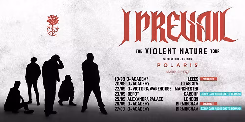 I Prevail Cardiff Tickets