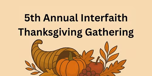 Interfaith Thanksgiving Gathering