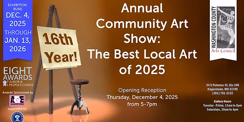 Annual Community Art Show: The Best Local Art of 2025