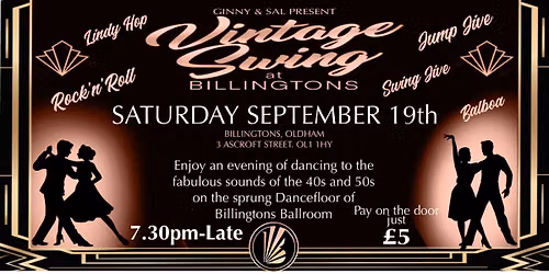 Vintage Swing at Billingtons 