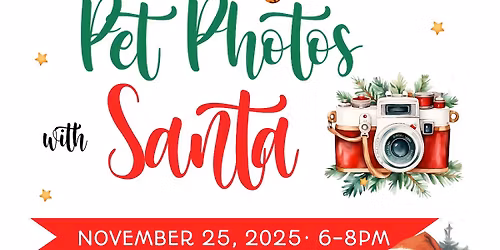 Pet Photos With Santa 