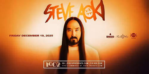 Steve Aoki - 1902 - San Antonio - 12.19.25