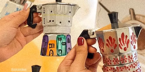 Cafeteras y Cafecito \u2014 A Moka Paint & Sip