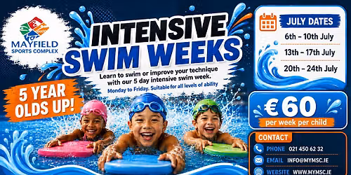 JULY INTENSIVE SWIM WEEKS