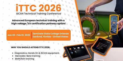 iSCAN Technical Training Conference