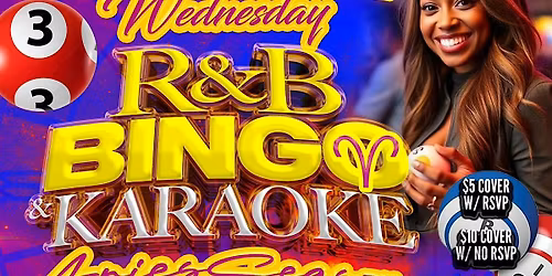 WEDNESDAY R&B BINGO + KARAOKE NIGHT  @ Brew City