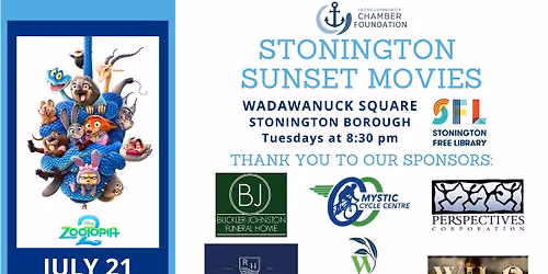 Stonington Sunset Movies - ZOOTOPIA 2
