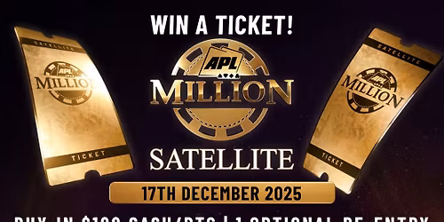 APL Million\/ Jackstar Super high rollers satellite at the Camp