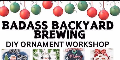 Wooden Ornament Workshop