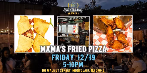 Mama's Fried Pizza at Montclair Brewery