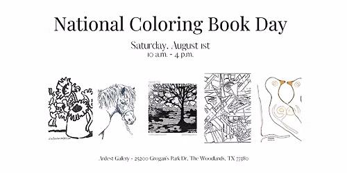 #NationalColoringBook Day with FREE Coloring Sheets