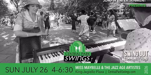 CENTRAL PARK SWINGS | MISS MAYBELLE & THE JAZZ AGE ARTISTES