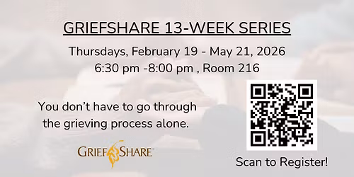 GriefShare 13-Week Series