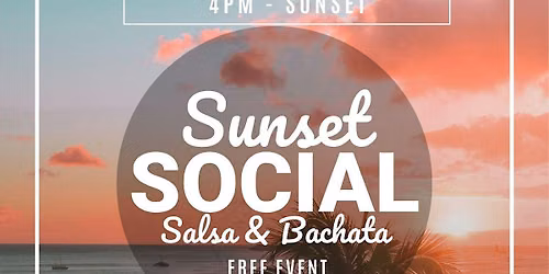 Sunset Social Salsa & Bachata Beach Event!
