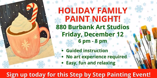 Holiday Family Paint Night