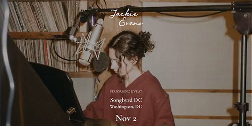 Jackie Evans | Elli Rowe at Songbyrd DC
