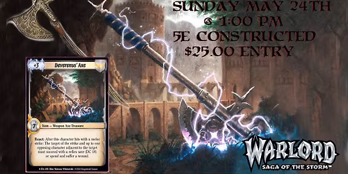 Warlord Saga of the Storm: Battle for the Axe