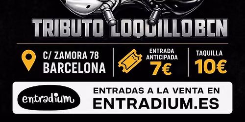 TR3SEFES Tributo Loquillo BCN en L'Ovella Negra, "\u00a1Una noche de Rock con Actitud!!"