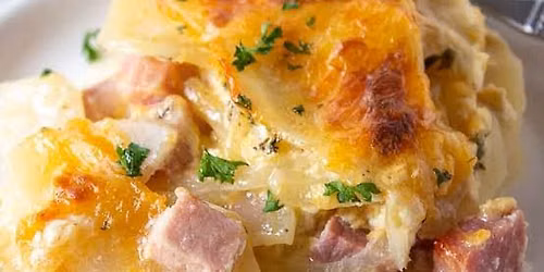 GI Dinner - Ham & Scalloped Potatoes