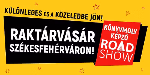K\u00f6nyvmolyk\u00e9pz\u0151 Rakt\u00e1rv\u00e1s\u00e1r Sz\u00e9kesfeh\u00e9rv\u00e1ron!