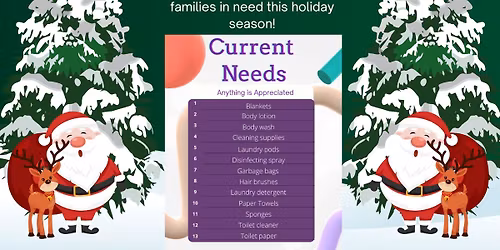 Photos with Santa- Forbes House Donation Drive